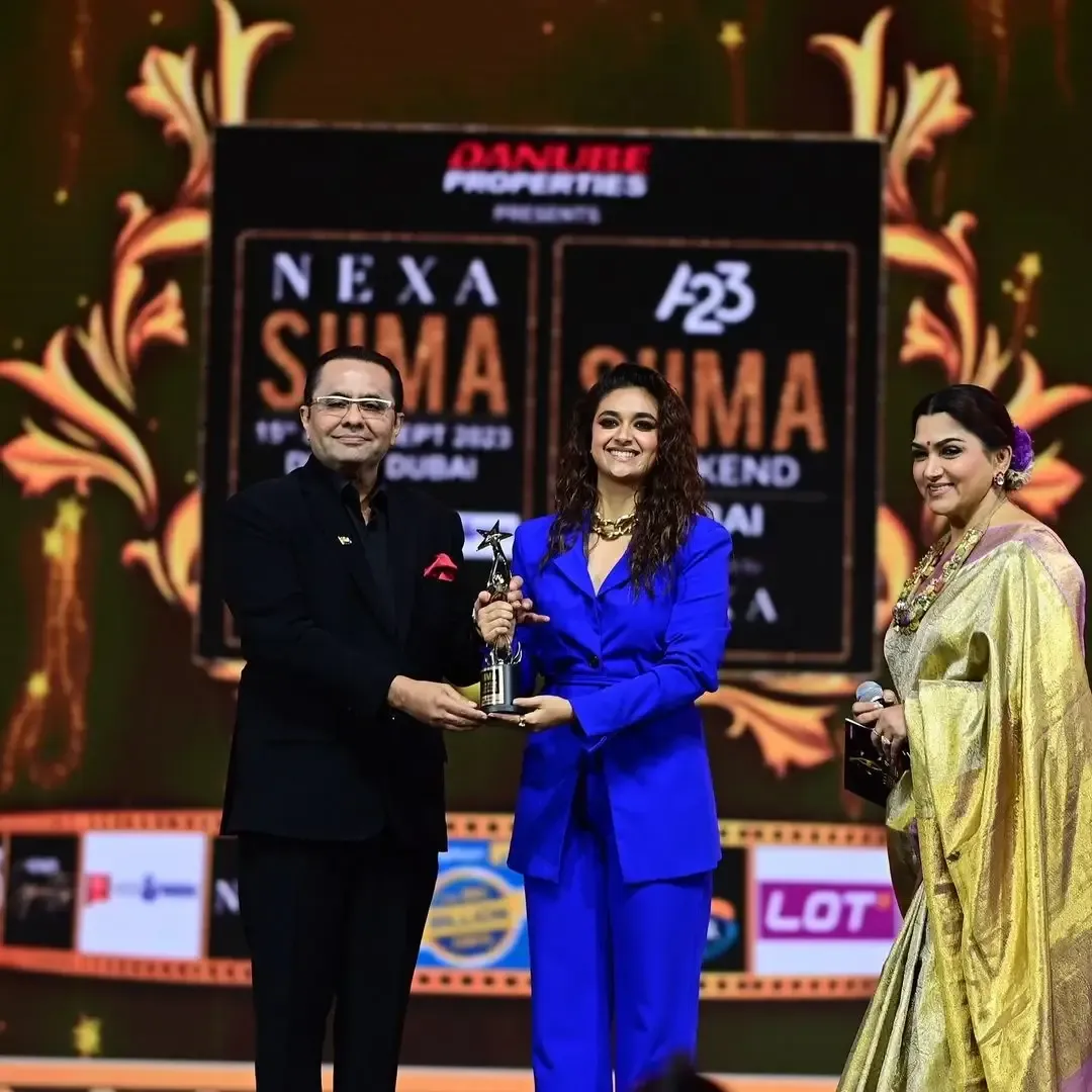 INDIAN ACTRESS KEERTHY SURESH IMAGES AT SIIMA AWARDS 2023 4